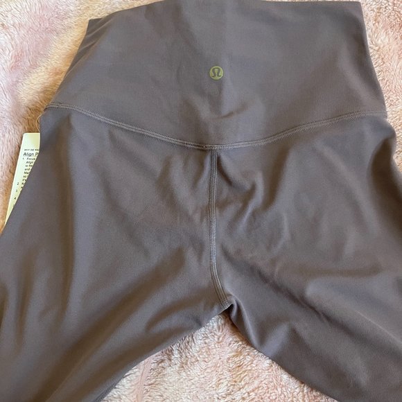 NWT Lululemon Align Pant II 25" *Lunar New Year Misty Mocha Size 6 - Picture 3 of 8